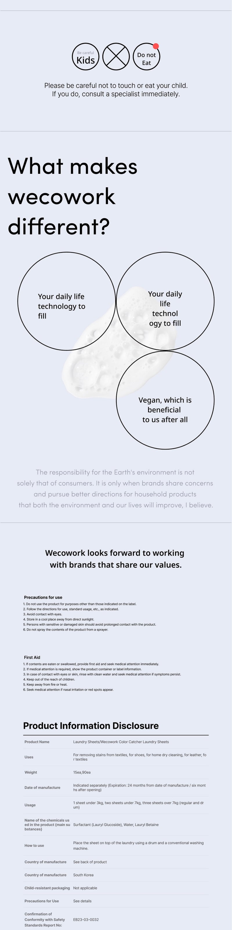 [5% OFF] WeCoWork Vegan Tumbler Wash Tablets & Laundry Wash