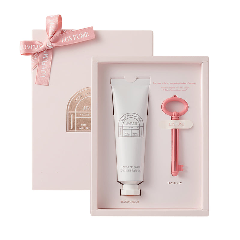 LUVFUME HAND CREAM SET - ECRIN(SLATE KEY & HAND CREAM)