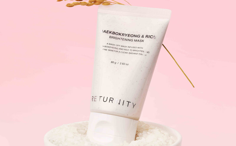 [20% OFF 4+1] Returnity Baebokryeong & Rice Brightening Mask - Shippin ...