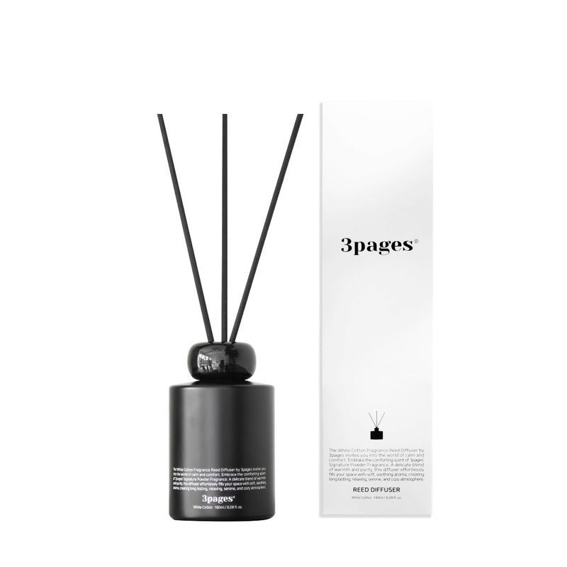 [10% off] 3pages Fragrance White Cotton Reed Diffuser