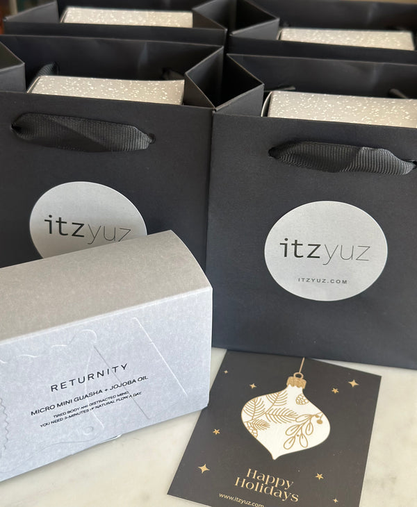 [UP TO 5% OFF]Returnity Micro Mini Gua Sha + Mini Jojoba Oil