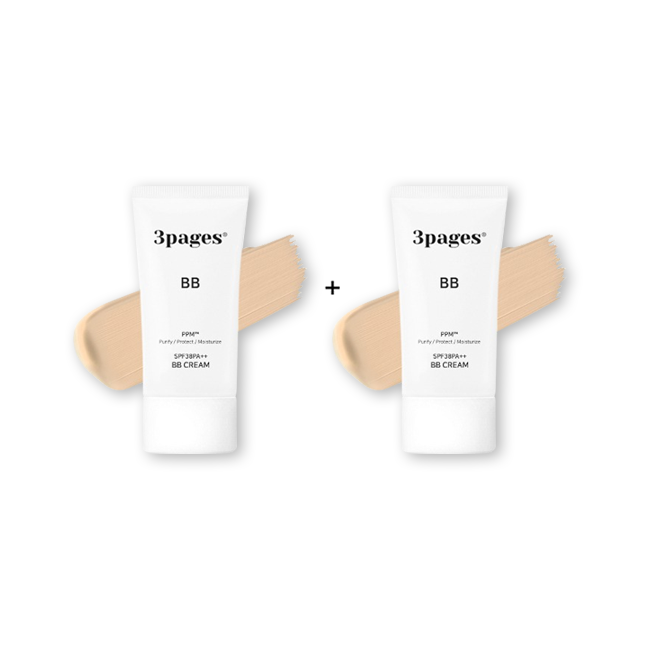 [Up to 5% OFF] 3PAGES® "Another Skin" BB Cream