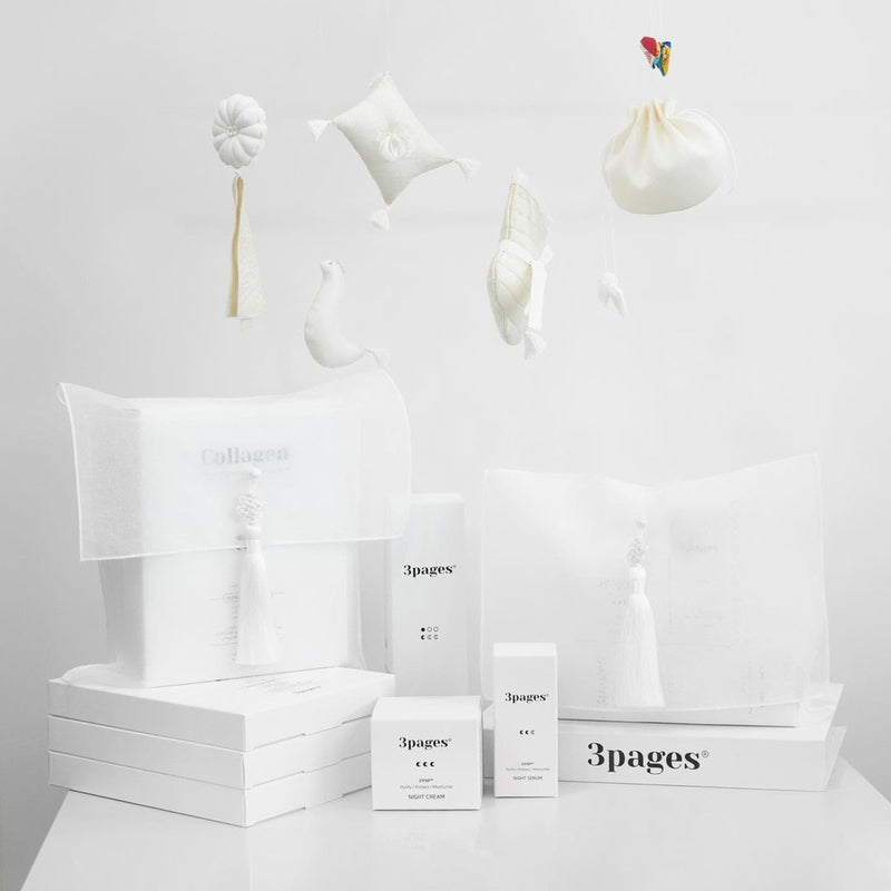 [Free BOJAGI WRAPPING]3pages® complete treatment set with Bubble Toner