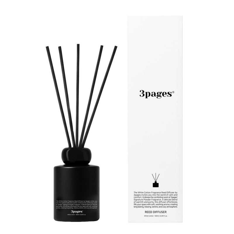 [10% off] 3pages Fragrance White Cotton Reed Diffuser