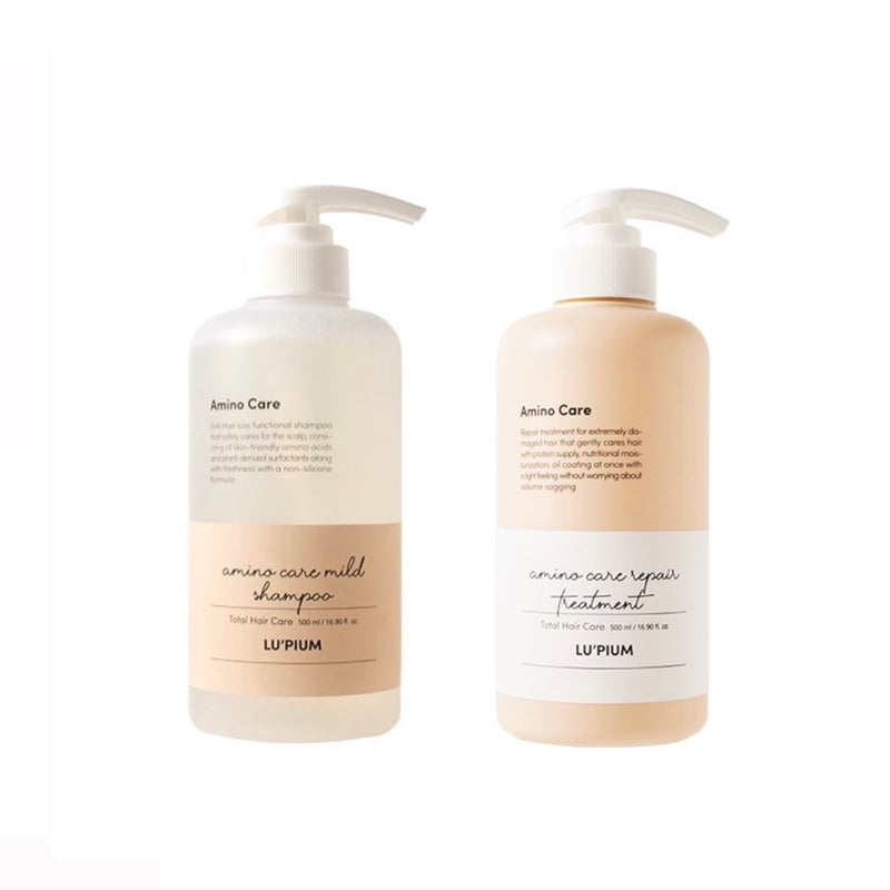[5% OFF]LU'PIUM Amino Care Mild Shampoo + Treatment