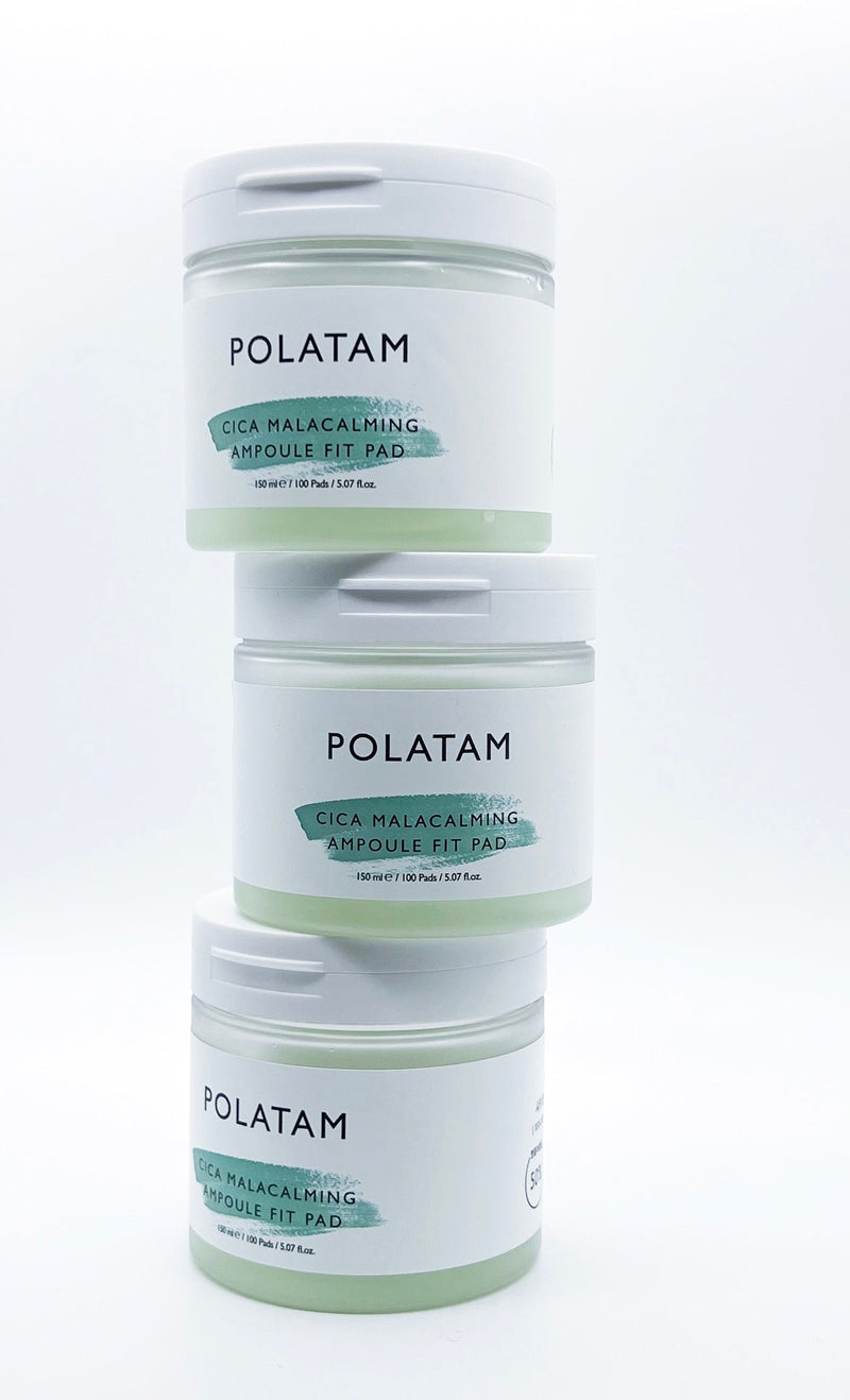 [5% OFF] A set of 2 POLATAM CICA MALACALMING AMPOULE FIT PADS (sheets)