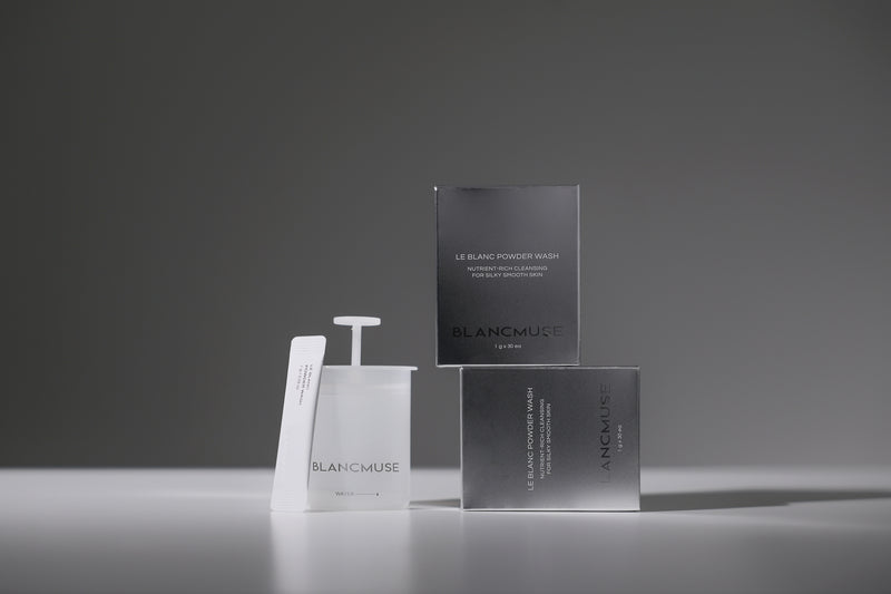 [UP TO 10% OFF] BLANCMUSE LE BLANC POWDER WASH + BUBBLE MAKER
