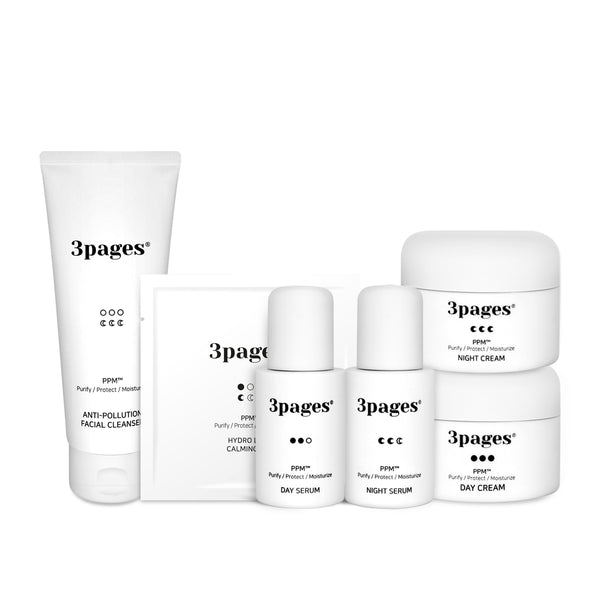 [10% OFF]3pages® complete treatment set with Toner Pad