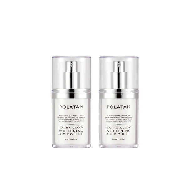 [20% OFF] A Set of 2 POLATAM Extra Glow Whitening (Brightening) AMPOULE