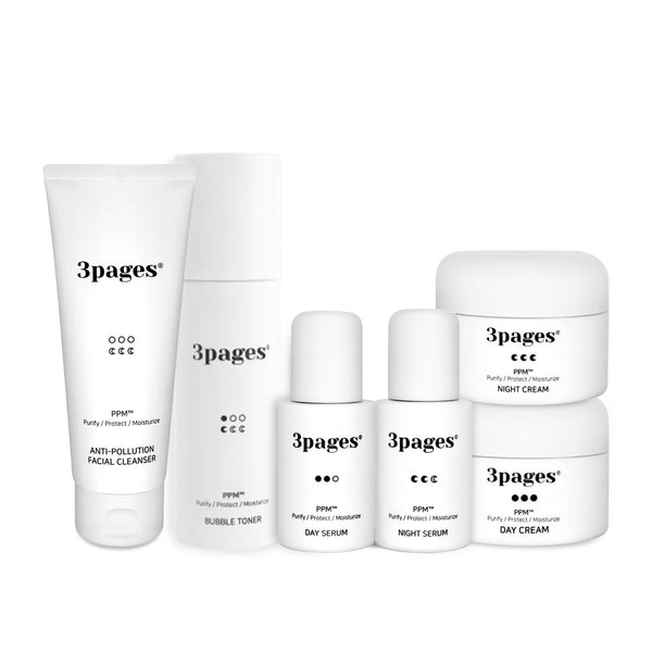 [10% OFF]3pages® complete treatment set with Bubble Toner – Itzyuz